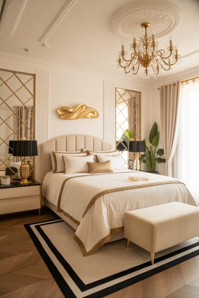 14 Luxury Color-Themed Bedroom Design for a Modern High-End Home 8 royal modern bedroom