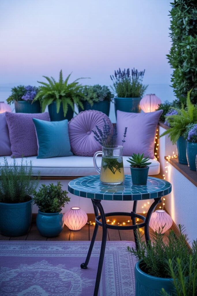 colorful balcony ideas