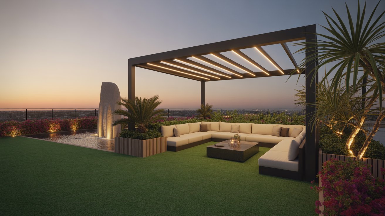 Rooftop terrace