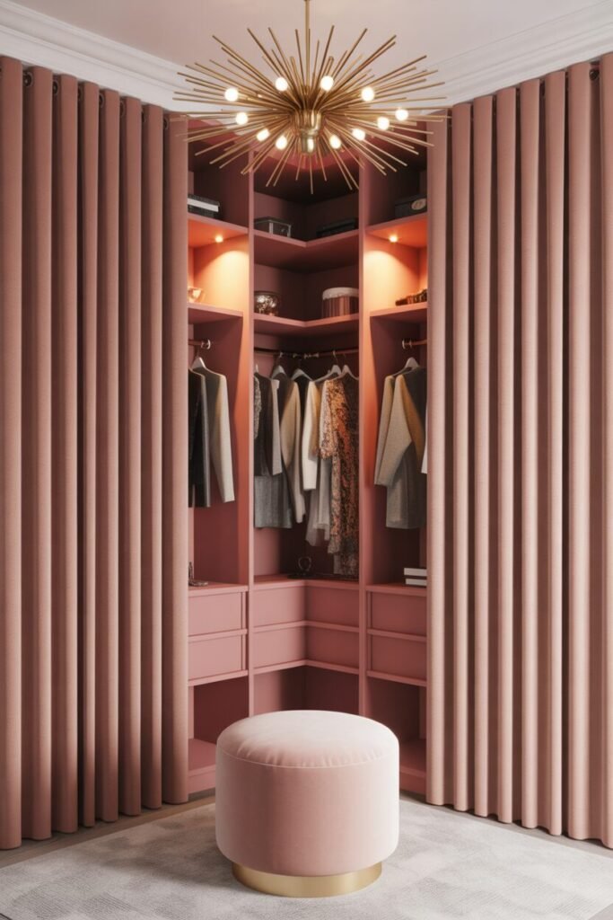 pink couture closet