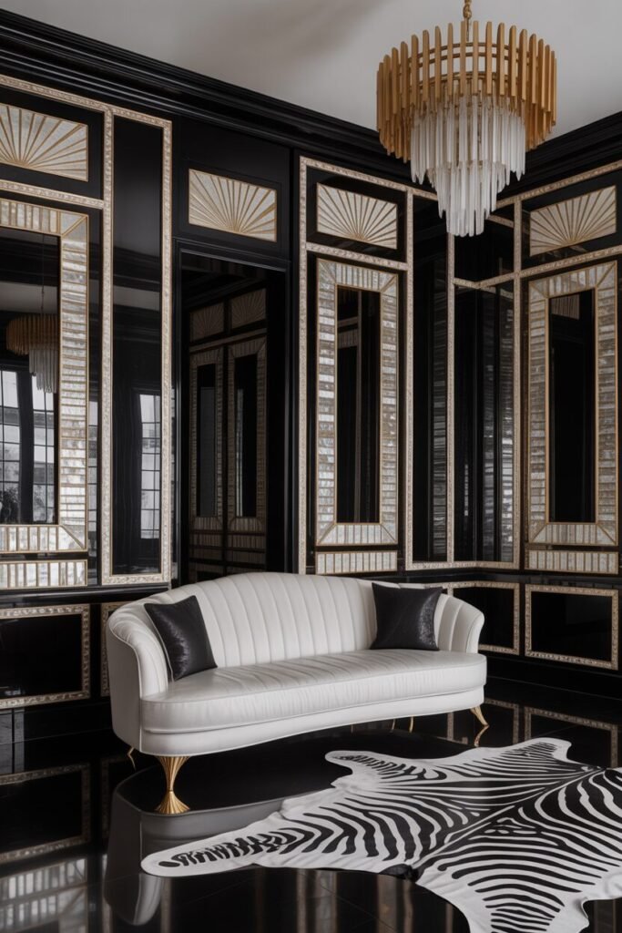 20 Luxury Black and White Living Room Ideas 16 black and white living room