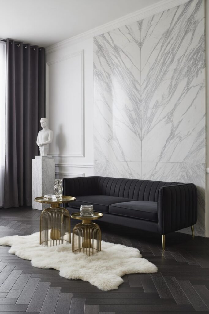 20 Luxury Black and White Living Room Ideas 10 black and white living room