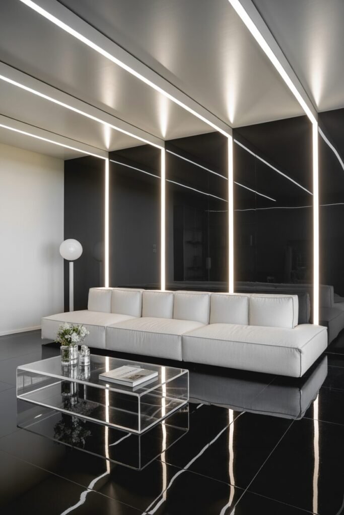 20 Luxury Black and White Living Room Ideas 7 black and white living room