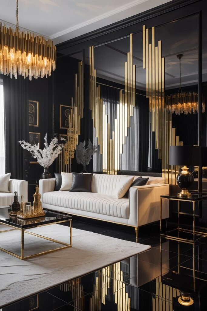 20 Luxury Black and White Living Room Ideas 5 black and white living room