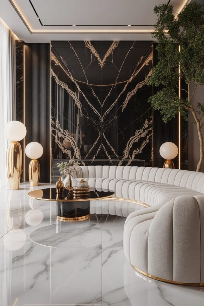 20 Luxury Black and White Living Room Ideas 2 black and white living room