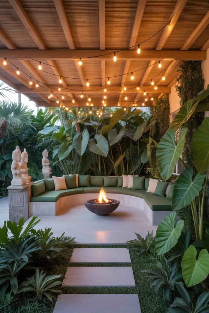  Jungle-Themed Patio