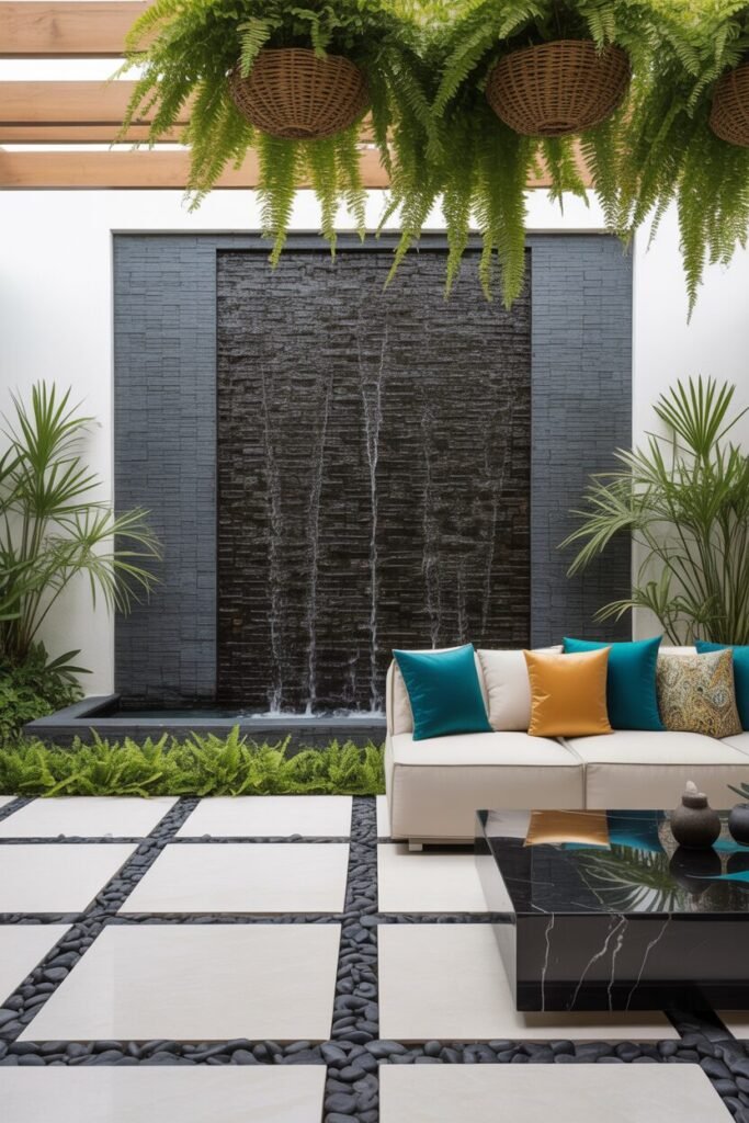 Resort-Style Garden Lounge 