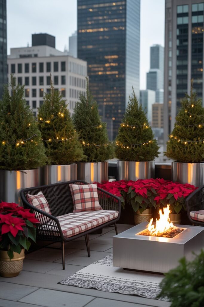 Rooftop winter garden