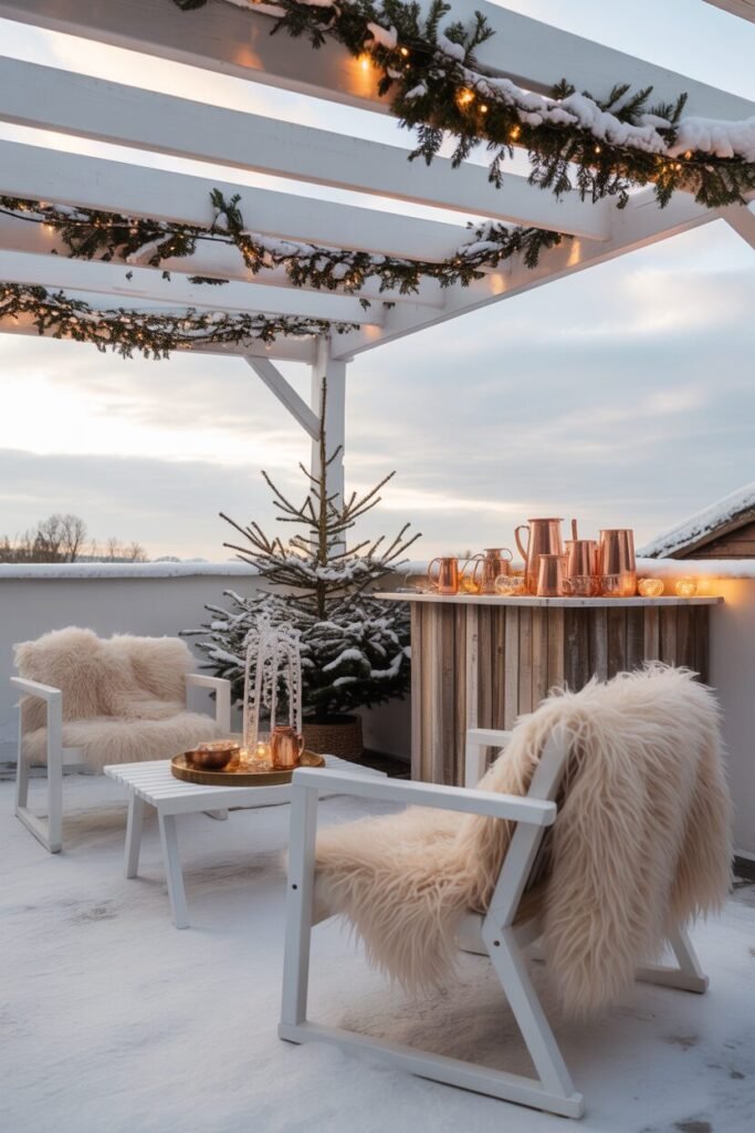Rooftop Christmas Decoration Ideas
