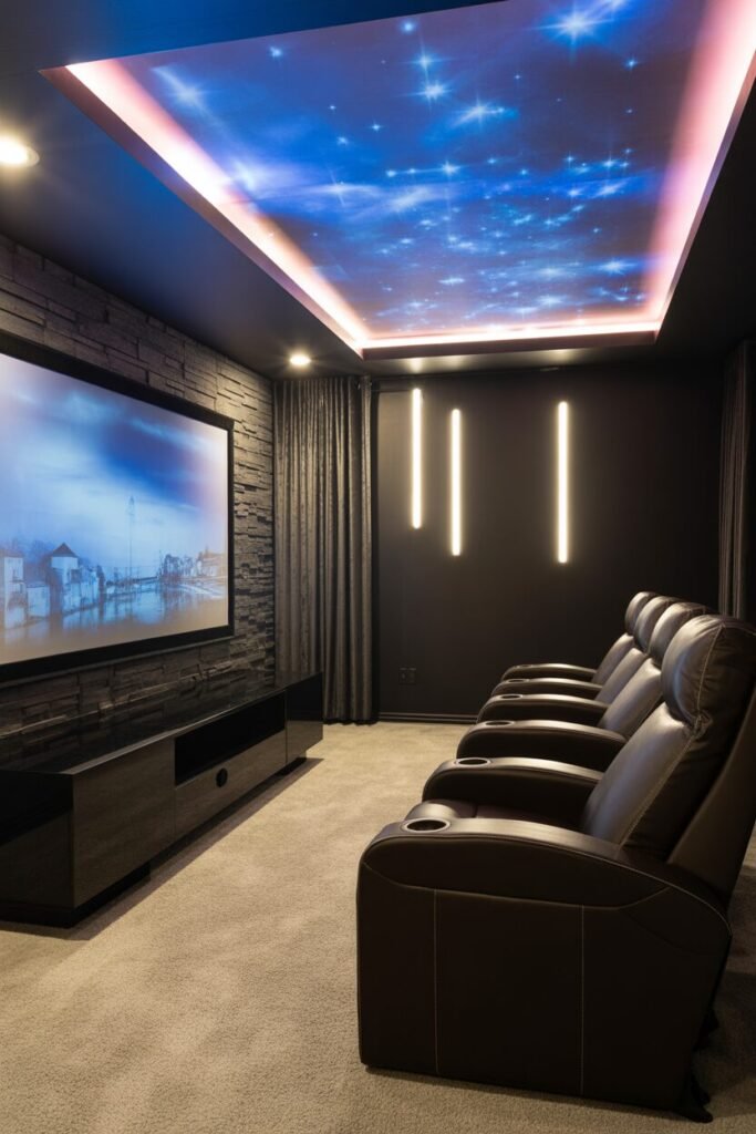Contemporary home theater 