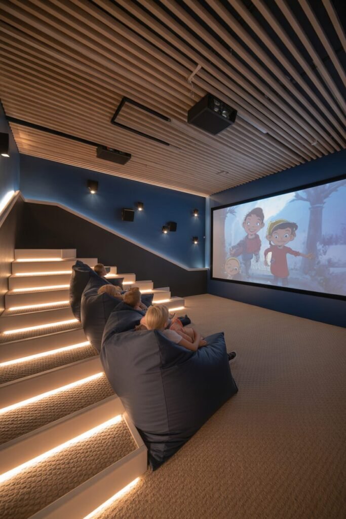Family cinema room 