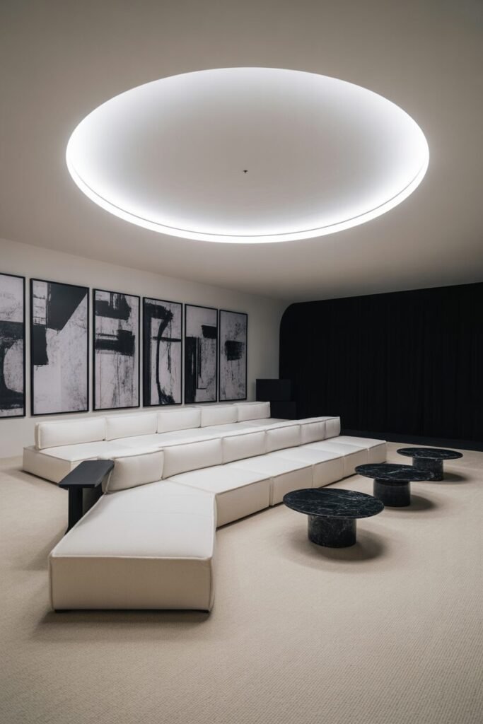  Art-inspired home theater 