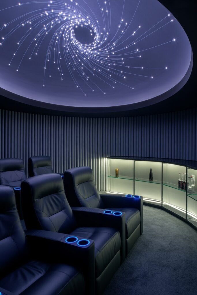 High-tech home theater 