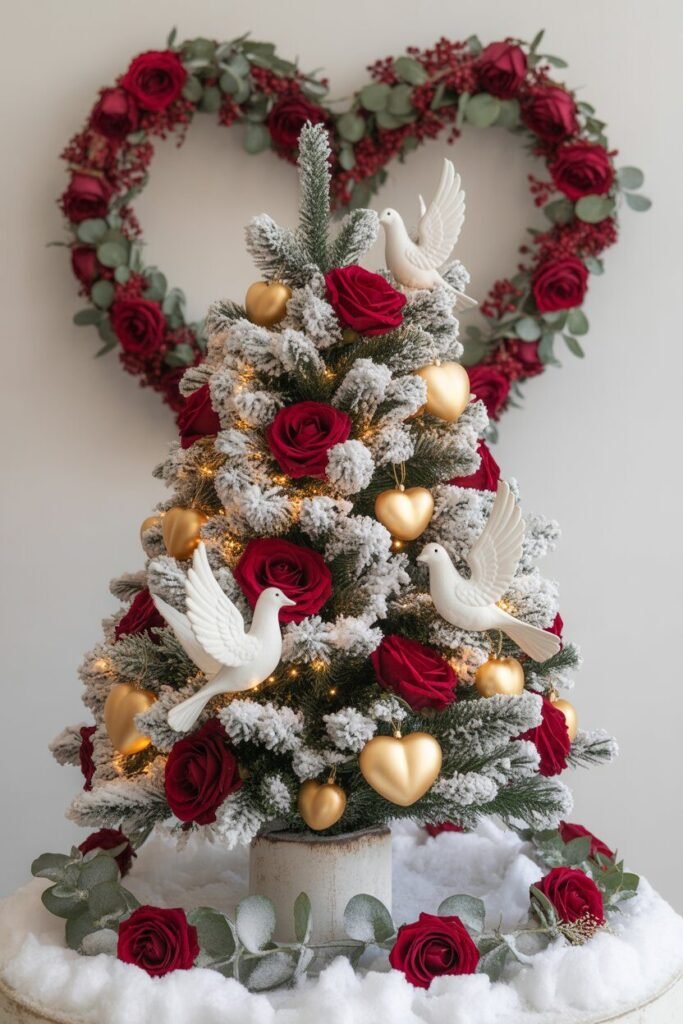 Snowy Christmas tree 