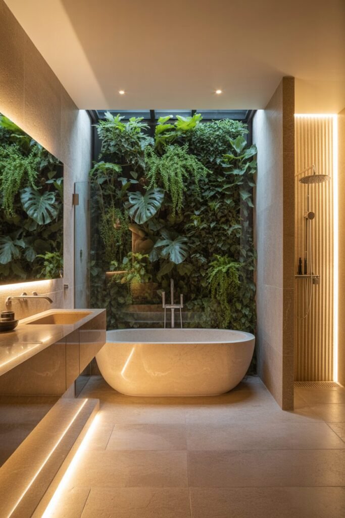 15 Beige Luxury Bathroom Ideas With Marble And Spa-Like Designs 6 Grand beige marble bathroom