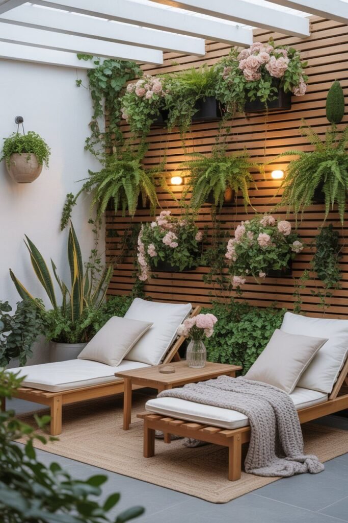 patio vertical garden ideas