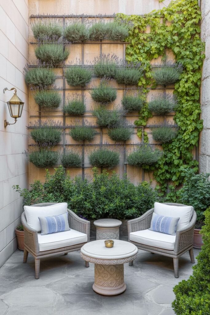  Mediterranean-style patio 