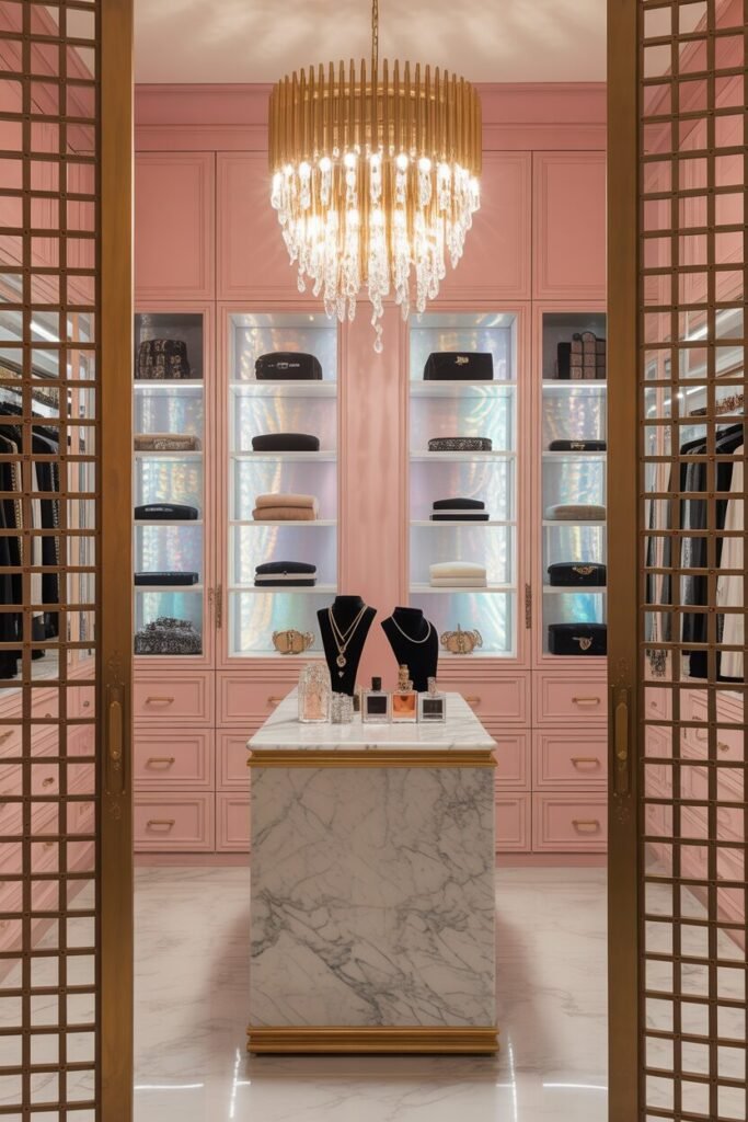 pink luxury closet ideas