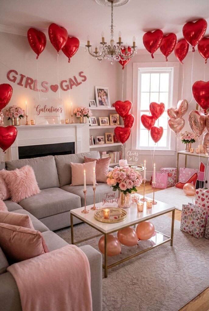15 Galentine’s Day Decor Ideas 2026 – Luxury Feminine Celebration Styles 3 Galentine’s Day decor ideas 2026