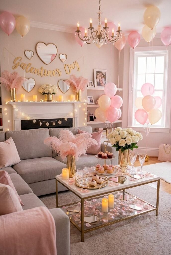 15 Galentine’s Day Decor Ideas 2026 – Luxury Feminine Celebration Styles 10 Feminine Galentine’s decor