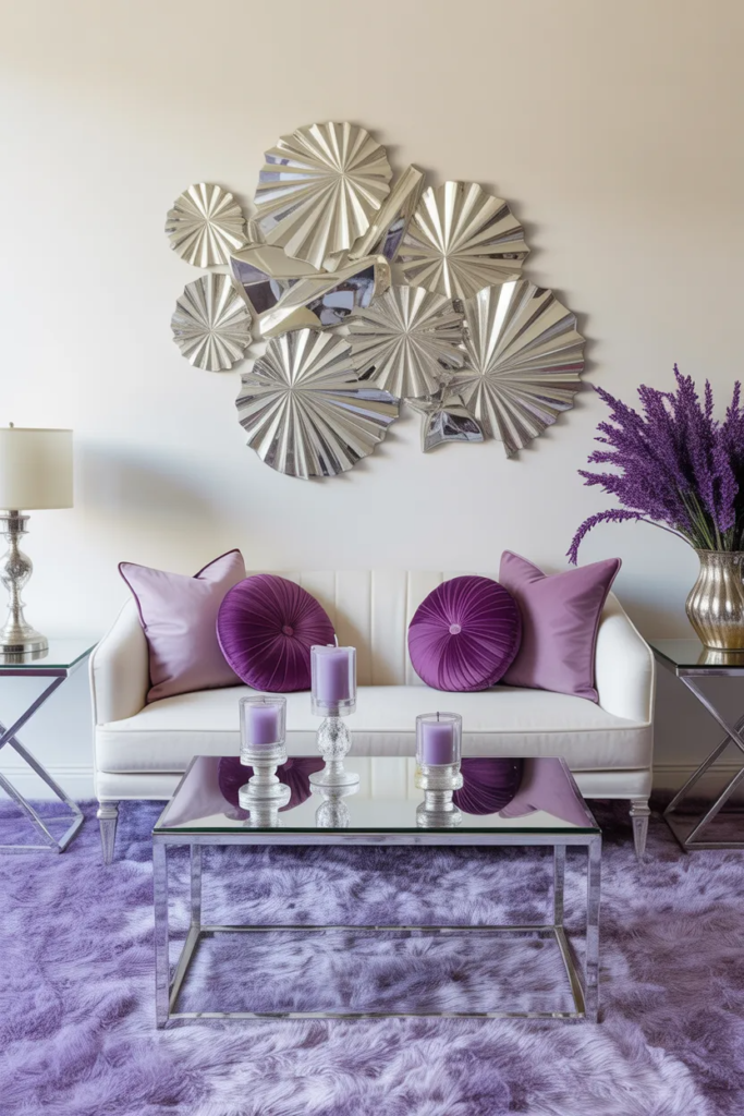 luxury pillow styling living room